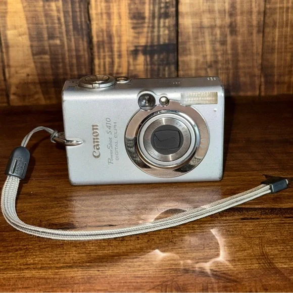 Canon Powershot S410 Digital Camera PARTS/REPAIR Tested Not Working