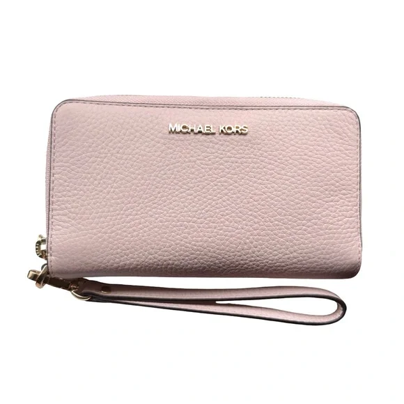 Michael Kors Blush Pink Wristlet