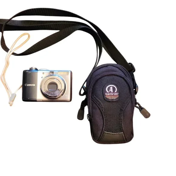 Canon PowerShot A1000 IS 10MP Digital Camera W/ 4x Optical Zoom + Carry Case & 1