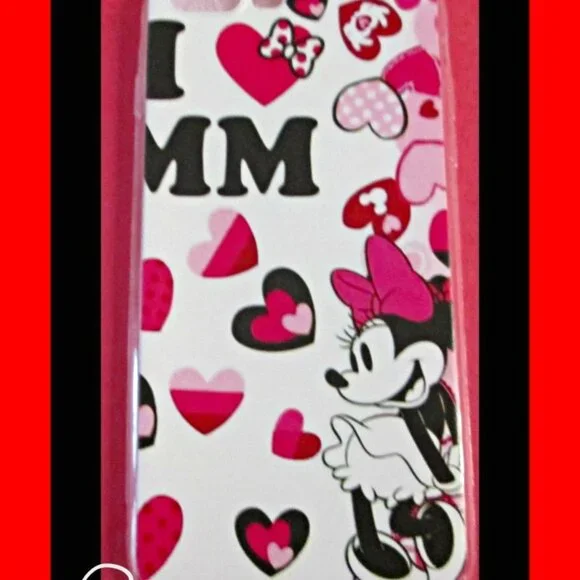 Minnie Mouse Theme Design Iphone 7 Plus Silicone Case