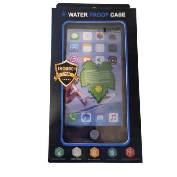 Effun Waterproof Case for iPhone 6S Plus 6 Plus Floating Strap Light Blue‎ New