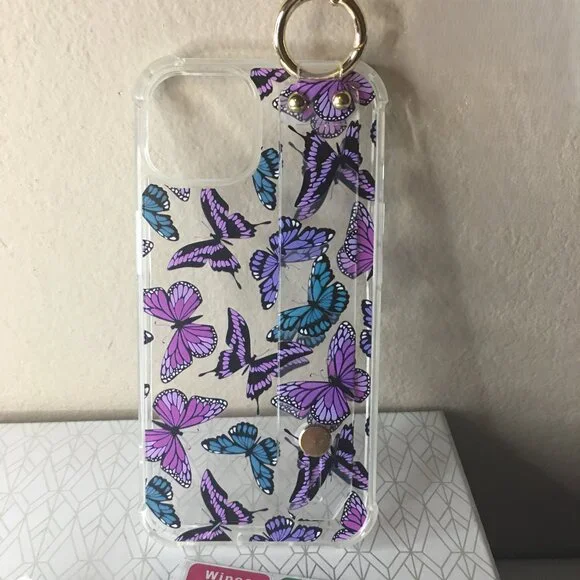 AIGOMARA iPhone 12 Pro Case with wrist strap kickstand phone case NEW!!