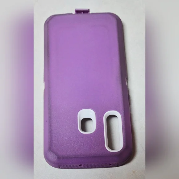Purple White Defender Otterbox Phone Case Ult Protection Samsung A50