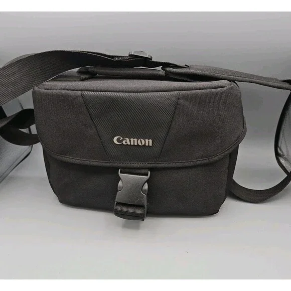 Canon Shoulder Bag Digital Camera Large Carrying Case Black Handle