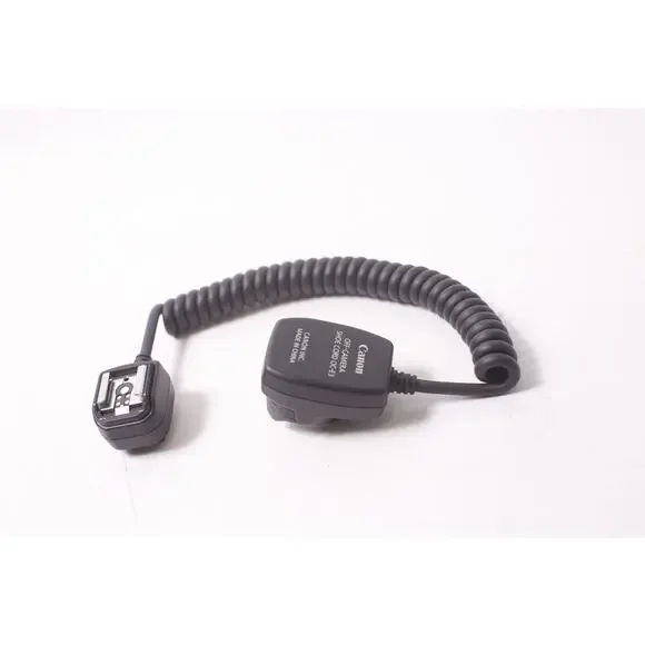 Canon OC-E3 Off-Camera Shoe Cord Photography Flash Accessory ~ 260302-WH 1023