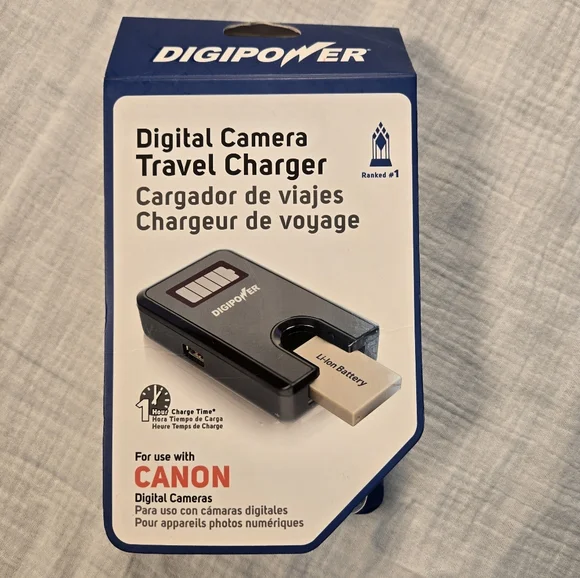 Digipower TC-55N Travel Charger For Use With Canon Digital Cameras
