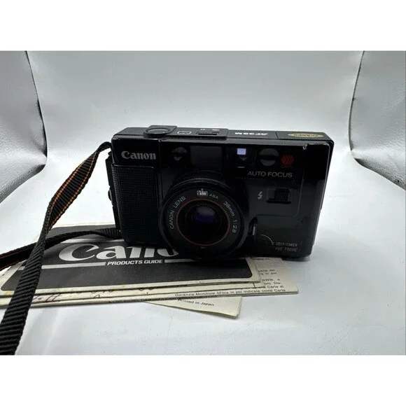 [As-is For parts or Restoration Canon AF35M Point & Shoot 35mm Film Camera