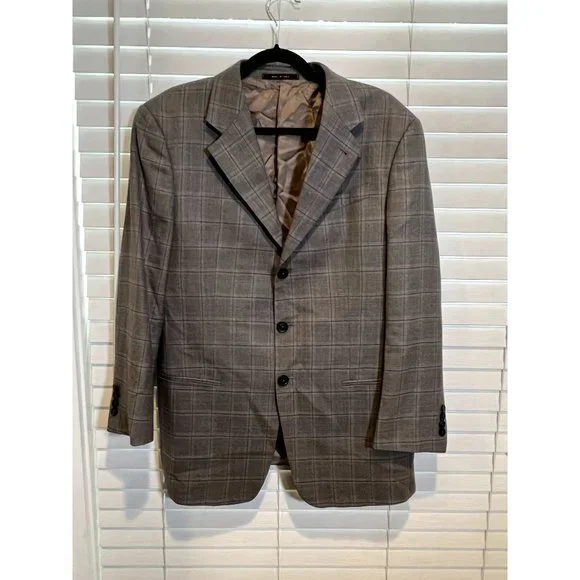 Armani Collezioni Gray Blazer Sport Coat - Size‎ 40R