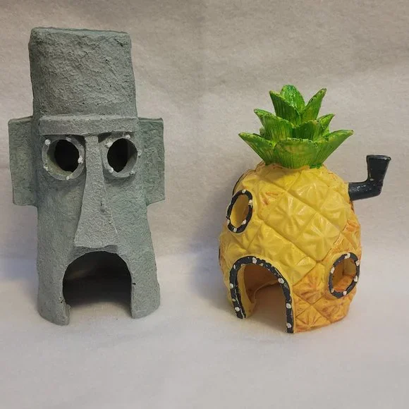 SpongeBob SquarePants aquarium homes