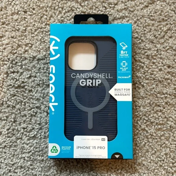 Brand New Speck IPhone 15 Pro Case in Midnight Blue