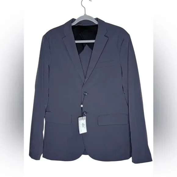 NWT Armani Collezioni Dark Gray Blazer Size 48