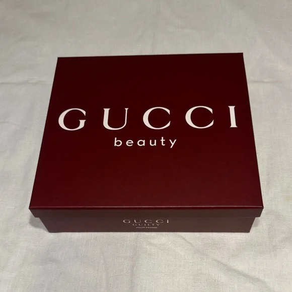 Gucci Beauty Burgundy Box