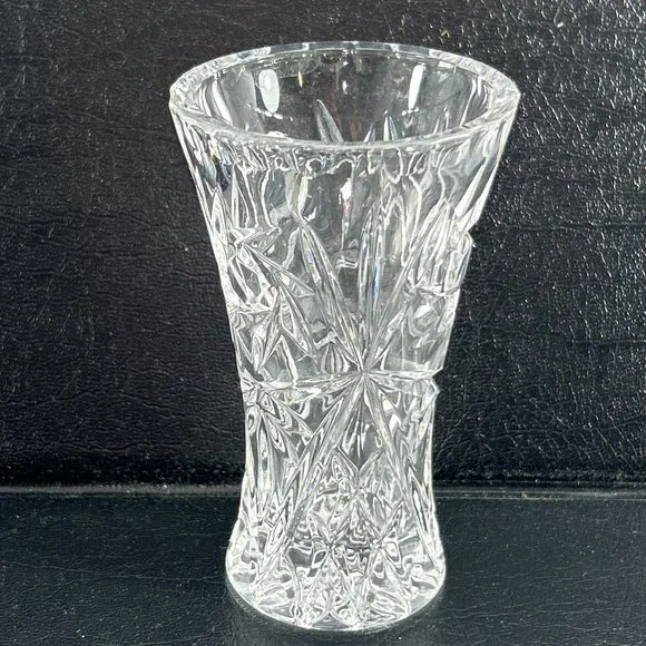 Vintage Lenox Fine Crystal Clear Bud Vase Small 4
