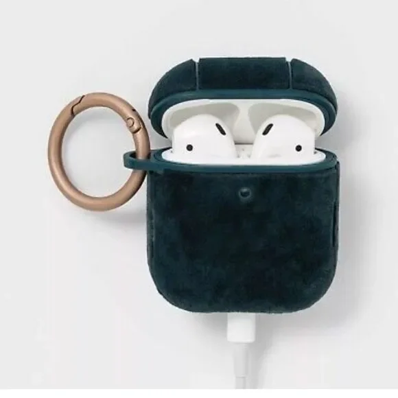 heyday Airpod Case - Crushed Velvet Dark