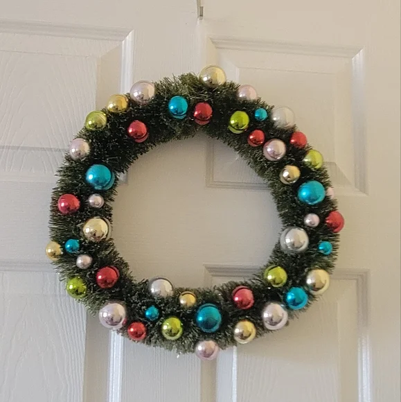 Target Multicolor Ornamental Holiday Wreath
