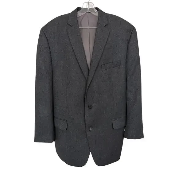 Michael Kors Gray Blazer Jacket Sport Coat Men's Size 46R