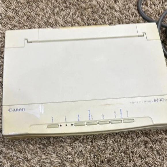 Canon BJ-10sx Printer in Cream