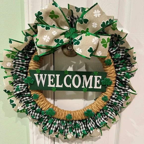 St. Patrick’s Day wreath