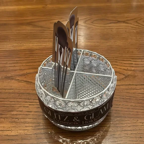 Glitz & Glam cosmetic‎ holder, new
