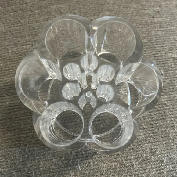 Clear Flower-Shaped lipstick and lipliners organizer