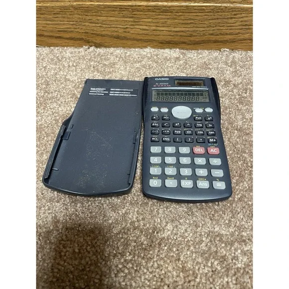 Casio N78 Calculator with Cover Solar & Battery