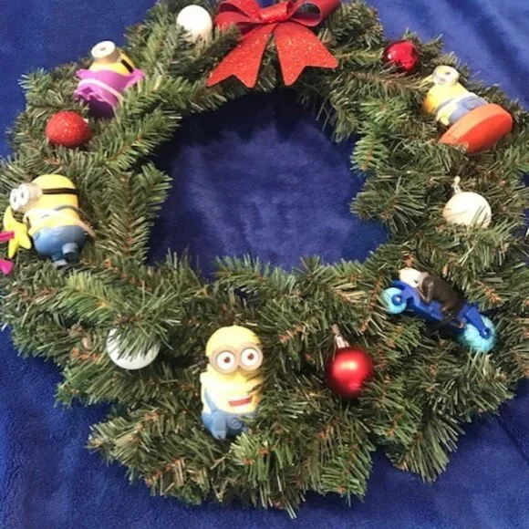 Minions Christmas Wreath 🤶🎄