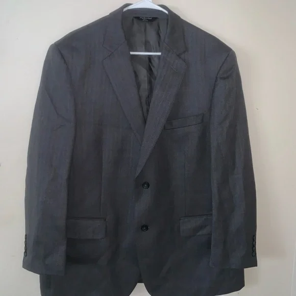 Joseph & Feiss Charcoal Blazer Size 44 Short