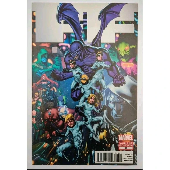 Marvel‎ FF Fantastic Four #23 (2012) Hickman Variant Cover Marvel NM Range