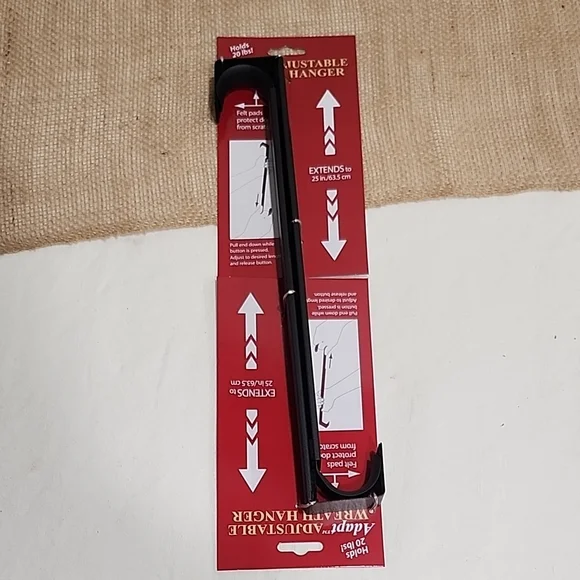 Adjustable Black Hanger
