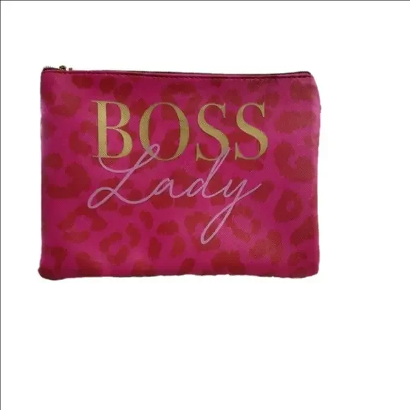 Ruby Cash Pink Red Boss Lady Makeup Cosmetics Case
