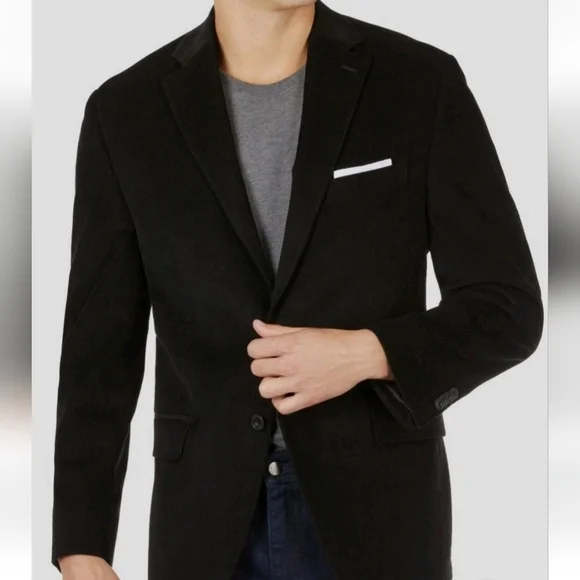 $350 Michael Kors Men's Classic-Fit Corduroy Sports Coat Jacket Sz 48L Career