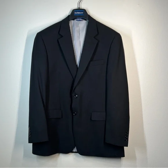 CROFT & BARROW Men’s Suit Coat Dark Navy Blue Size 42R