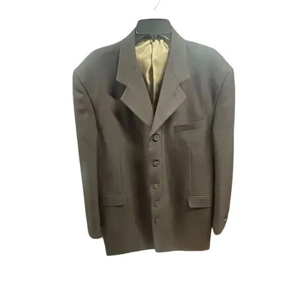 Stacy Adams Gray blazer sport jacket Size 44L Mens