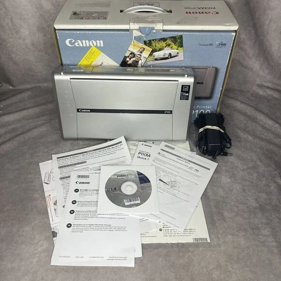 Canon PIXMA (iP6000D) Digital Photo Inkjet Printer W/Original Box & Manual!