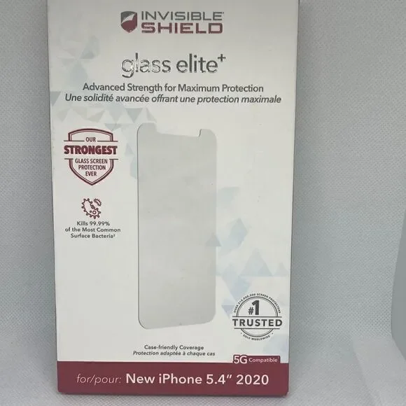 Invisible Shield glass elite for iPhone 5.4 protection
