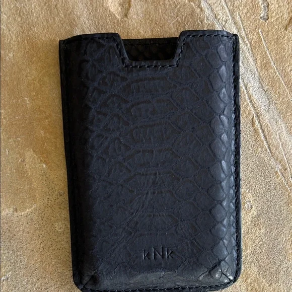 KnK genuine leather Textured Phone Sleeve‎