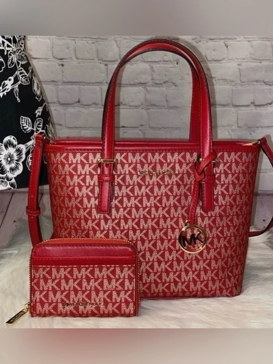 Michael Kors JET SET TRAVEL 2pc Set