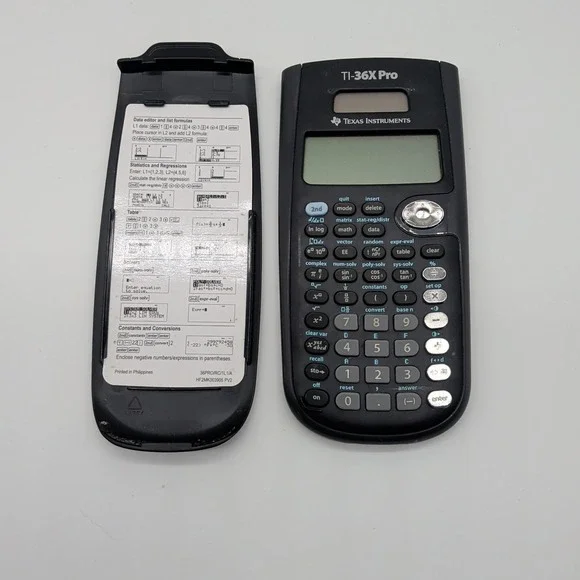 Texas Instruments TI-36X Pro Solar Power Scientific Calculator with Cover