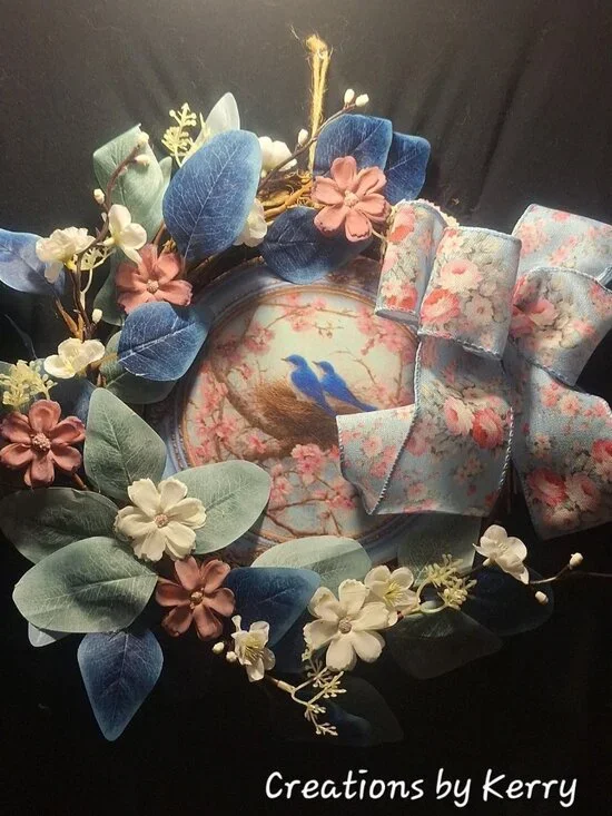 Handmade twig wreath
