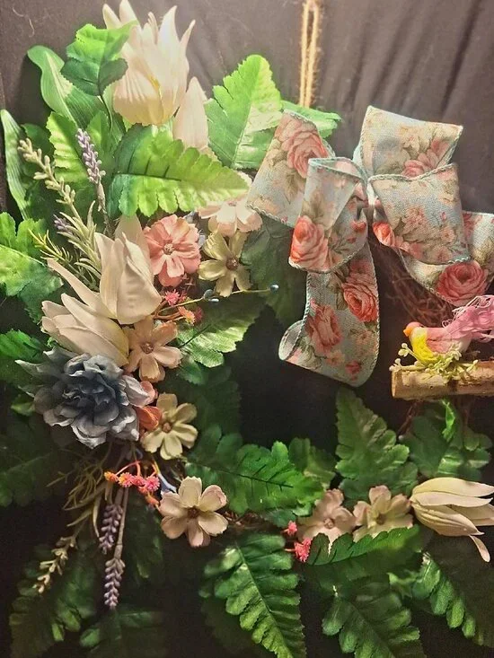 Handmade twig wreath
