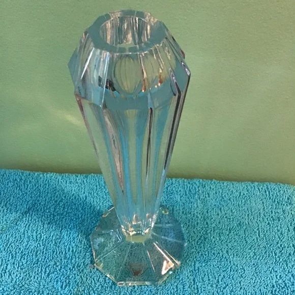 Vintage Orrefors‎ Sigma Bud Vase 5100/03 Crystal Martti Rytkonen Made Germany