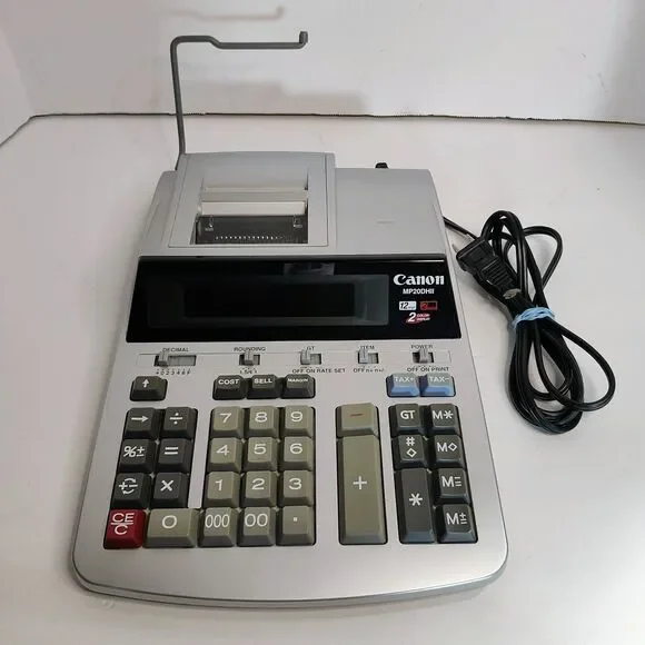 Canon MP20DHII Calculator 2-Color Display **FOR PARTS?** See description