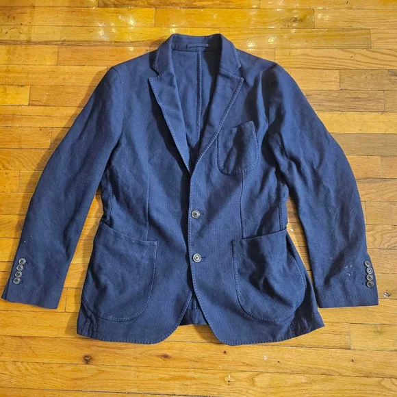 Scalpers Men's Sport Coat Navy Standard 52R