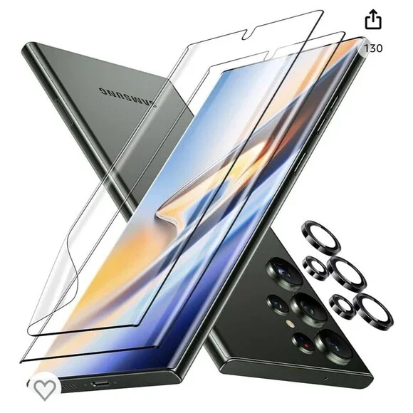 Torras [2+1 Pack] for Samsung‎ Galaxy S23 Ultra Screen Protector NEW Sealed S/2