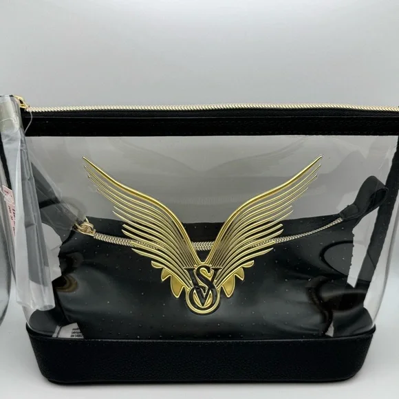 NWT Victoria’s Secret Fashion Show Cosmetic Case, Black
