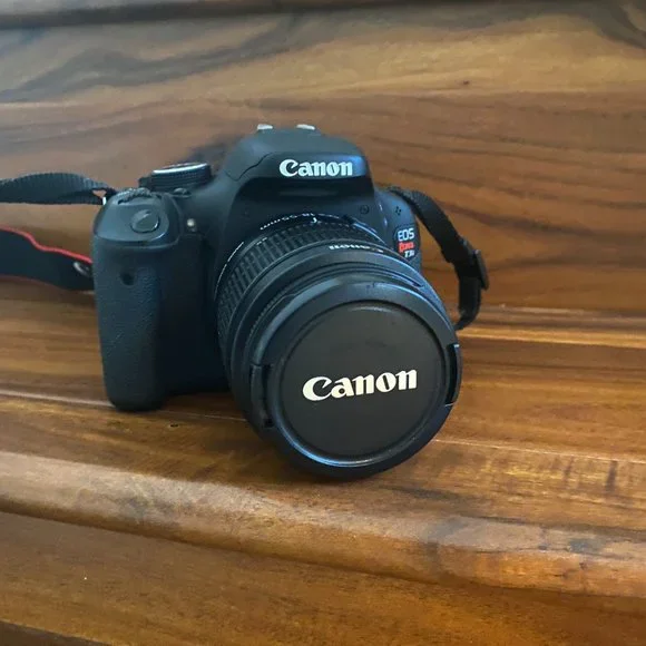 CANON EOS Rebel T3i 18.0MP Digital SLR Camera - Black (Kit with EF-S 18-55mm ...