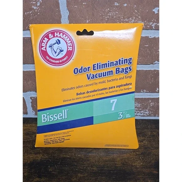 Bissell 7 Arm & Hammer Pet Fresh Odor Eliminating Vacuum Bags 3 pack NEW‎