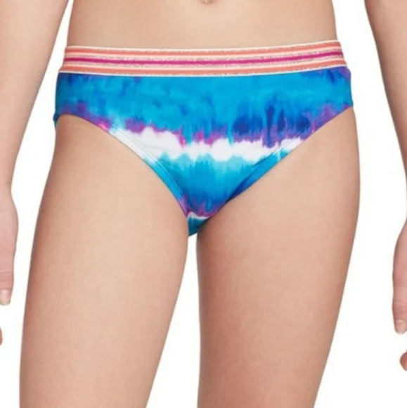 DSG Girls' Set The Bar Swim Bottoms Girl's Size XL Blue Dicks Sporting Goods