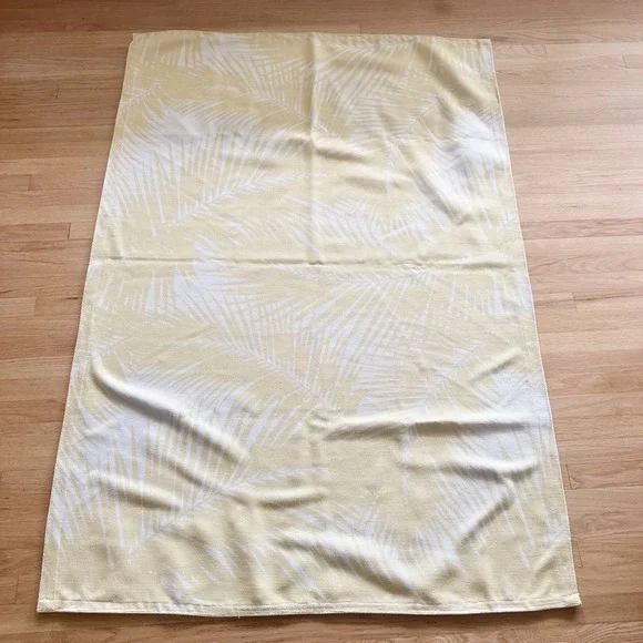 IKEA KASEBERGA Rug 3'11x5'11 Flat Woven In/Outdoor Yellow White