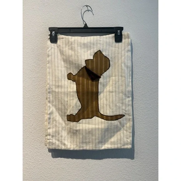 Custom Dog Pillow Covers By Lucy‎ Grayce Handmade Embroidered Plaid 13x18